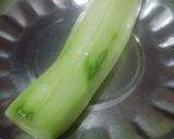 A picture of step 1 of Thai cucumber Noodles Salad.