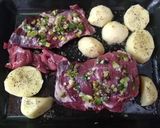 Foto del paso 3 de la receta: Tapa de nalga con papas al horno
