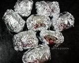 A picture of step 2 of Jacket Potatoes.
