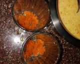 A picture of step 4 of Motichur Custard kulfi.