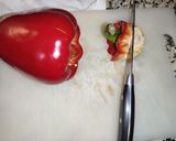 Foto del paso 2 de la receta: Pimientos rellenos al horno con arroz