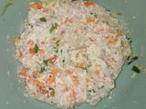 Sawi Gulung Isi Tahu Saus Asam Manis