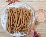 Foto langkah ke 6 dari resep Stik tempe renyah gurih ala Maya Rose.