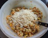 Foto del paso 2 de la receta: Hamburguesas de arroz con vegetales crudos