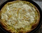 Foto del paso 12 de la receta: Tarta de puerro y cebolla de verdeo