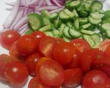 Foto del paso 1 de la receta: Lubina en salsa verde y ensalada de legumbres