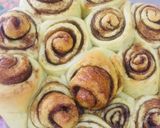 Foto langkah ke 13 dari resep Eggless Cinnamon Roll [tanpa ulen].