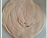 A picture of step 7 of Malabar Parotta / Kerala lachha paratha 😊😊😊.