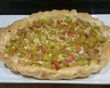 Une image de l'étape 12 de 🥧 Tarte à la rhubarbe sans crème et sans œuf, très simple.