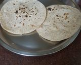 A picture of step 4 of Pizza Roti.
