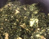 A picture of step 7 of Palak Paneer.