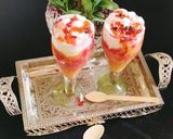 A picture of step 3 of Vanilla Royal falooda.