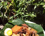 Foto langkah ke 7 dari resep Nasi Gandul khas Pati Jawa Tengah.