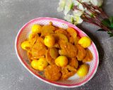 Foto langkah ke 4 dari resep Sambalado Tanak Jengkol Telur Puyuh.