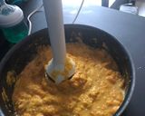 Une image de l'étape 4 de Soupe Potimarron/Carottes lardon grillé.
