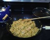 Foto del paso 1 de la receta Arroz frito con camarones y crema