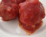 Foto del passaggio 1 della ricetta Polpette morbide al pomodoro, senza uova
