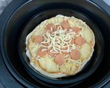 Hình bước làm 3 của món Pizza-Nồi chiên không dầu