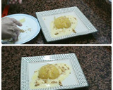 Foto del paso 3 de la receta: Manzana asada sobre natillas