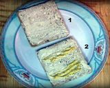 Foto del paso 2 de la receta: Sándwich o canapé de pepino y atún