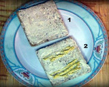 Foto del paso 2 de la receta: Sándwich o canapé de pepino y atún