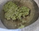 A picture of step 2 of Matar Paneer.