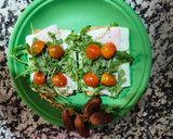 Foto del paso 4 de la receta Desayuno con pan de sésamo e ingredientes saludables
