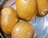 फलाहारी हरियाली आलू (व्रत वाले हरियाली आलू) रेसिपी चरण 2 फोटो