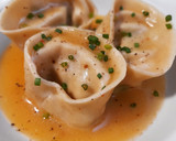 Foto del paso 9 de la receta: Pasta fresca de merluza y cebolla caramelizada