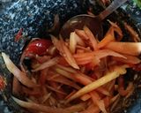 Foto langkah ke 1 dari resep Salad Pepaya.