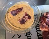 Une image de l'étape 2 de Travers de porc grillés marinade tomates et épices (et piments verts recette plancha).