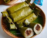 Foto langkah ke 5 dari resep Lemper isi daging bumbu rendang.