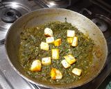 পালং পনির (palak paneer recipe in Bengali) রেসিপি ধাপ - 3 ছবি