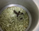 A picture of step 1 of Mater pulao.