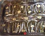 Fragrant anchovies in the oven