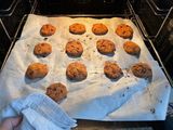 Cookies veganas de garbanzos