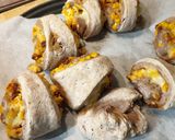 Expressz töltött háromszögek glutén, tej és tojásmentesen recept fázis 3 fotója