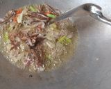Foto langkah ke 4 dari resep Tumis bunga pepaya (tidak pait).