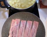 Foto del paso 2 de la receta: Gnocchis de huancaína con panceta frita
