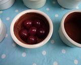 A picture of step 1 of Chocolate & Cherry Pots.