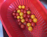 Une image de l'étape 6 de Salade de pommes de terre aux tomates, poivrons, artichauts et olives.
