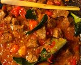 Foto langkah ke 10 dari resep Oseng Mercon Daging.