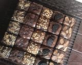 Foto langkah ke 5 dari resep Brownies Panggang Sekat.