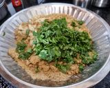 A picture of step 1 of Fried dhebra puri / methi puri.