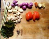 Foto langkah ke 4 dari resep Gulai Ayam Labu Siam.