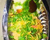 A picture of step 6 of Instant Idli Chaat.