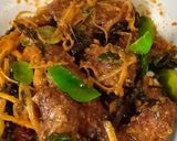 รูปขั้นตอนการทำที่ 6 ของ ผัดเผ็ดปลาดุกทอดกรอบ(เจ)