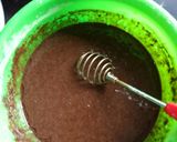 Foto langkah ke 2 dari resep Brownies motif (kukus magicom).