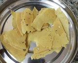 पापड़ मटर की सब्जी (Papad matar ki sabzi recipe in hindi) रेसिपी चरण 1 फोटो