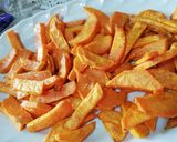 Foto del passaggio 2 della ricetta #430 Sticks di patate dolci in airfryer 🥔🧂🧡